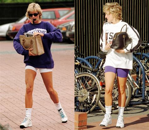 Princess Diana Is Your Og Chic Bike Shorts Inspo Bike Shorts Outfit