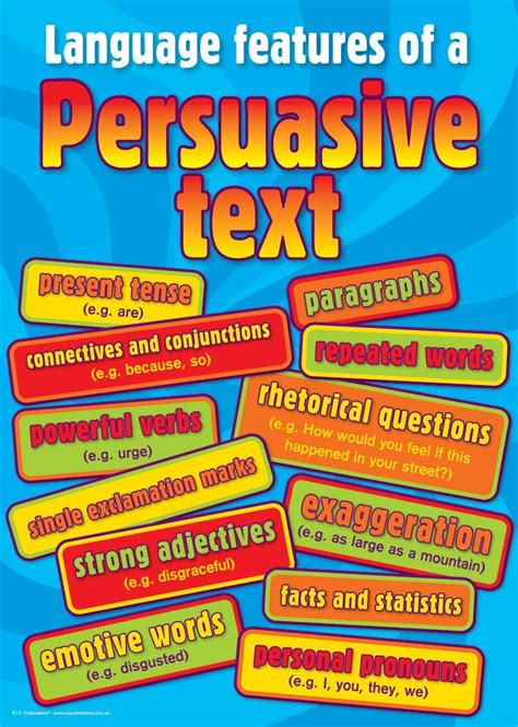 persuasive techniques     poster tate  foster