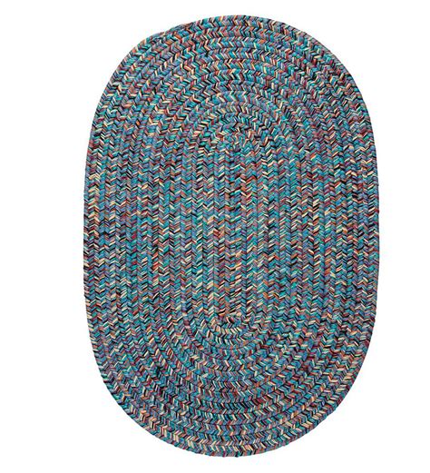 oval braided rug amethyst plow hearth