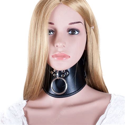 Buy Soft Pu Leather Fetish Sex Adult Collars For