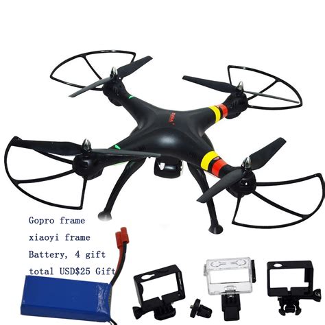 syma xw fpv wifi mp camera  ch  axis quadcopter rc helicopter fit  gopro hero