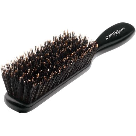 hercules sagemann pure bristles hair brush m black wood