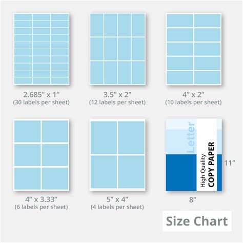 sheet labels print custom  blank labels hourprint