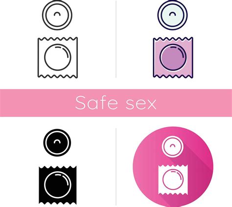 Condom Icon Safe Sex Male Preservative Female Contraception Birth