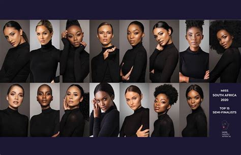 Miss South Africa 2020 Meet The 15 Finalists — Global Beauties