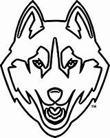 Coloring Husky Pages Puppy Face Choose Board sketch template