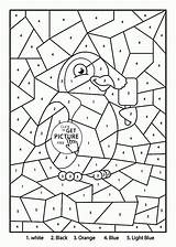 Coloring Penguin Number Color Pages Printable Kids Numbers Printables Sheets Worksheets Education Print School Wuppsy раскраски Cat для Choose Board sketch template