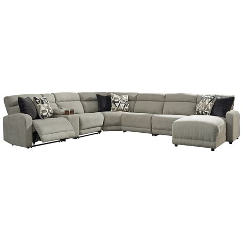 signature design  ashley colleyville  power reclining sectional