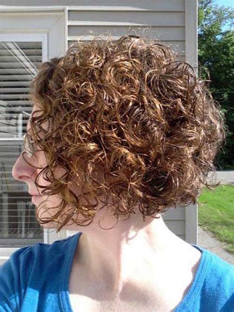 25 Curly Perms For Short Hair Short Hairstyles