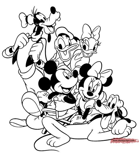 mickey  minnie mouse coloring pages  coloring page  minnie