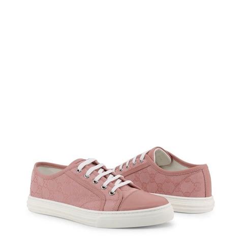 Authentic Women Gucci Pink Sneakers In 2020 Pink