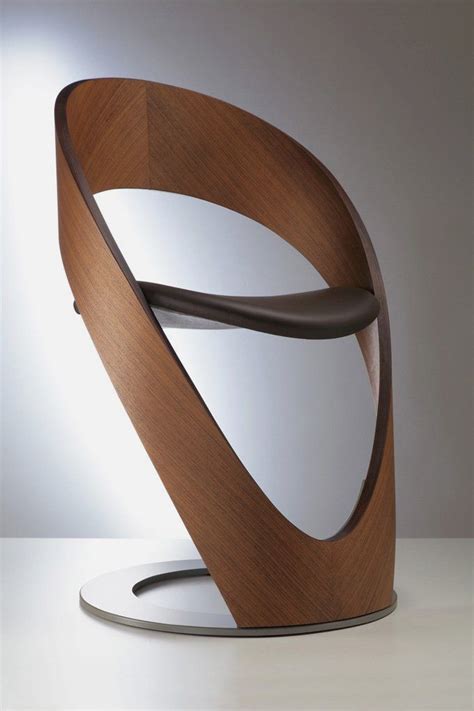 wooden modern  contemporary chair  original design mobilier de salon chaise bois design
