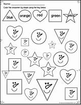 Shape Skill Preschoolplayandlearn sketch template