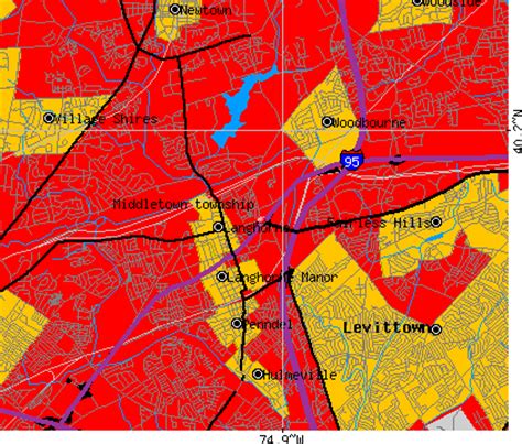 middletown township bucks county pennsylvania pa detailed profile