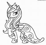 Luna Princess Coloring Pony Little Inspirational Names Exclusive Albanysinsanity sketch template