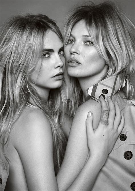 kate moss and cara delevingne dominate in new burberry campaign cara delevingne kate moss