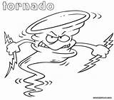 Tornado Coloring Pages Kids Angry Cartoon Printable Big Template Categories Coloringonly Worksheets sketch template