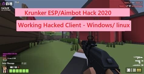 latest krunker hack client  undetected  esp