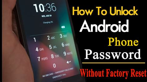 methods  unlock  android device password  factory reset