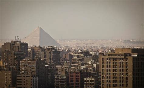 the pyramids of giza are near a pizza hut and other sites that may