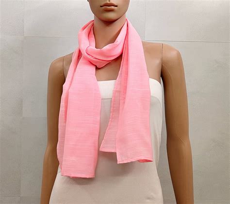pink scarf women plain scarves  women summer scarf fashion etsy