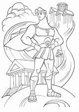 Hercules Kolorowanki Herkules Dla Blanco Hércules Pintarcolorear Metragem Longa Pinto Sonhando Cores sketch template