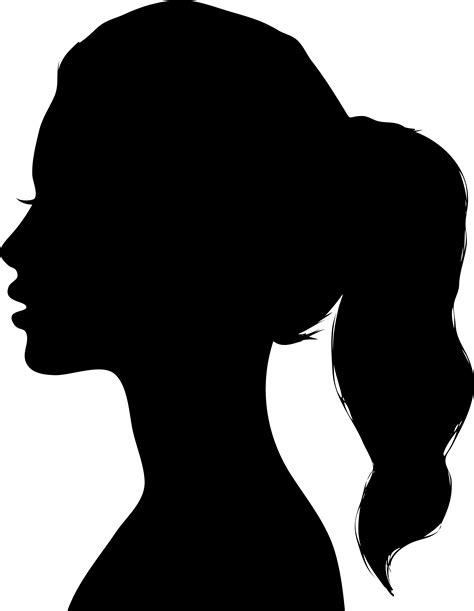 silhouette drawing clip art woman silhouette material png