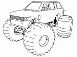 Monster Truck Coloring Pages Kids Jam Printable Car Wonder sketch template