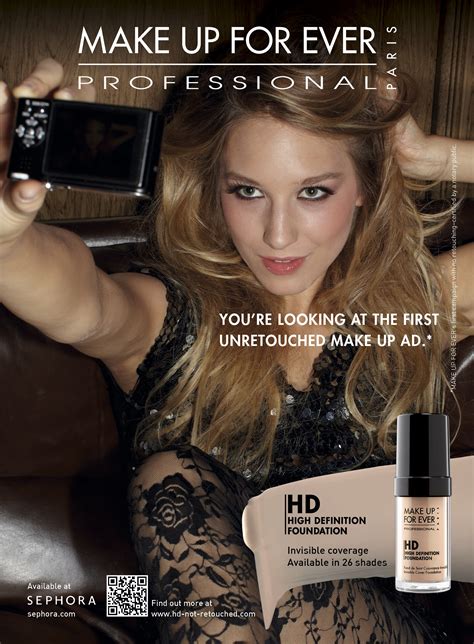 debuts   unretouched makeup ad stylecaster