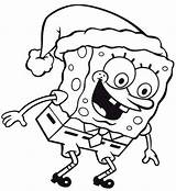 Spongebob Coloring Pages Christmas Fun Squarepants Movie Colouring Color Family Print Printable Easter Karate sketch template