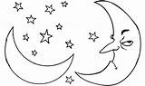 Coloring Pages Moon Angry Crescent Fantasy Phases Kids Getcolorings Learn Colors sketch template
