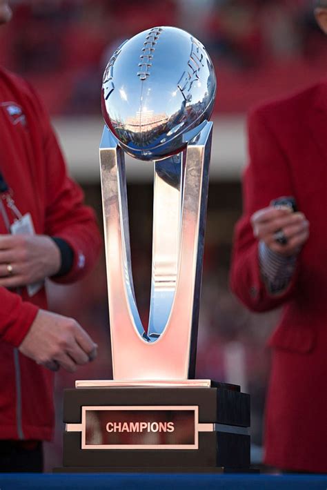 lets rank  college football conference championship trophies