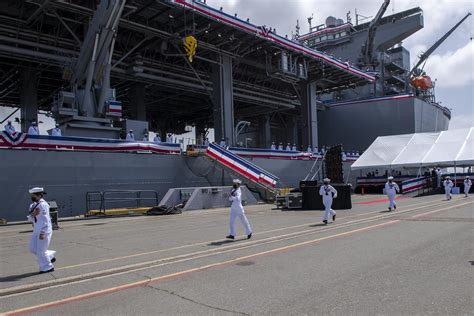 navy commissions  newest expeditionary sea base ship