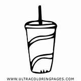 Soda Coloring Pages sketch template