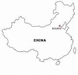 Mapa Cina Bandera Dibujos Landkarte Coloring Landkarten Malvorlage Colorea Geografie Recortar Pegar Nazioni Kategorien Colorare Ausmalen Immagine Gratismalvorlagen sketch template
