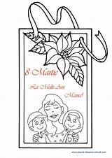 Ziua Mamei Colorat Martie Planse Desene Mama Felicitare Flori Imaginea Copilul Panou Alege sketch template