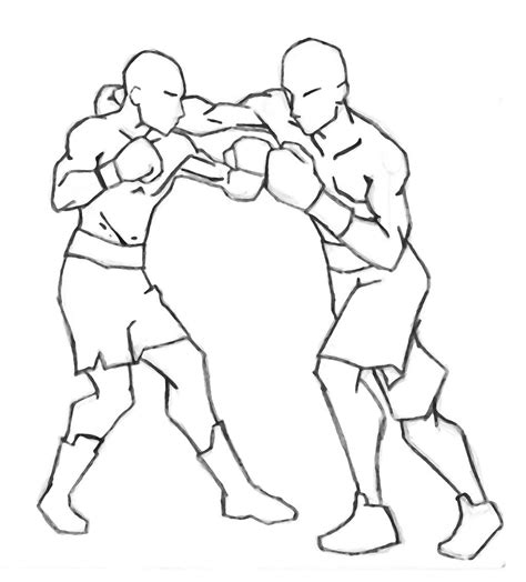 boxing sketch  aether  deviantart