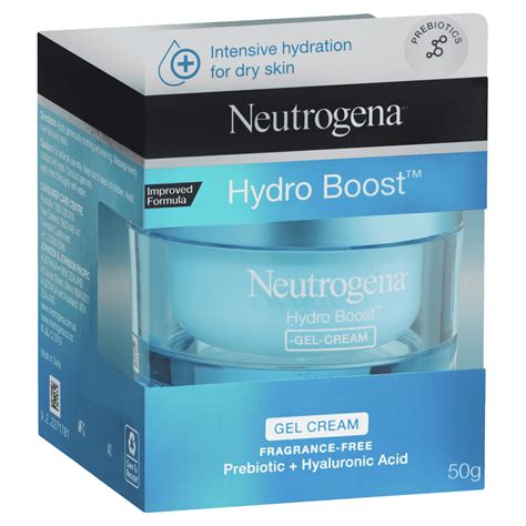 neutrogena hydro boost gel cream  intensive hydration  dry skin prebiotics ebay