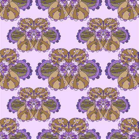 seamless abstract lilac pattern stock vector illustration  flower colorful