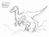 Deinonychus Sheets Zoom sketch template