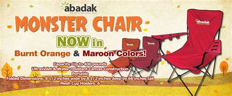 acecanopy monster chairs   time  tailgate facebook