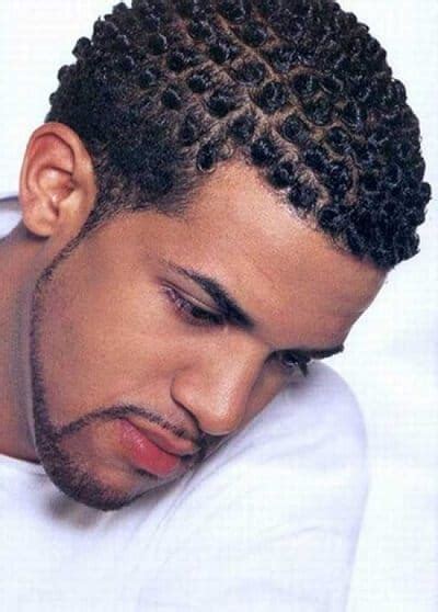 New Haircuts For Black Men Knotted Twist Braids