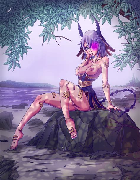 Demon Girl By Magnaomega Hentai Foundry