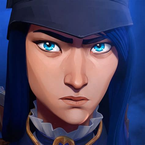 character close up caitlyn seeker of truth and piltover s finest