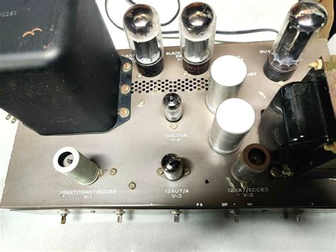vintage eico hf  model tube amp amplifier parts onlyebay