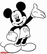 Mickey Mouse Coloring Pages Disney Minnie Kids Printable Print Adults Birthday Heads Popular Gif Coloringhome Party sketch template
