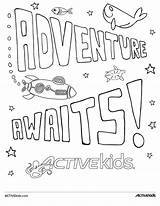 Coloring Adventure Book Awaits Activekids Family Unleash Inner Child Artist sketch template