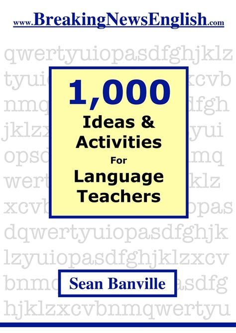 ideas  activities  language teachers
