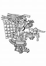 Coloring Pages Incas Mayans Adults Aztec Aztecs Inca Mayan Maya British Museum Temple Inspiration Color Mask Totem Visible 8th Created sketch template