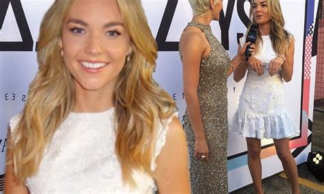 sam frost attends pedestrian tv s pezzy awards daily